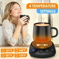 thumbnail image 2 of Calentador de tazas de café KitchekShop Fastest Heating, negro, 2 of 7