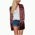 thumbnail image 4 of Towmus Womens Halloween Cardigan Casual Long Sleeve Fall Open Front Clothes Cardigan Sweaters Outwear, 4 of 6
