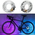 thumbnail image 4 of Bike Wheel Light Smart Manual USB Charging Waterproof Long Endurance Colorful Anti Rust Wheel Hub Lights for Bicycle, 4 of 7
