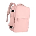 thumbnail image 4 of Mochila de negocios, mochila de viaje, mochila de día, bolsa de equipaje profesional, equipaje de mano para uso diario, senderismo, deportes al aire Rosa, 4 of 9