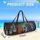 thumbnail image 5 of Wosthever Bolsa de buceo de malla espaciosa con bolsillos adicionales para máscara de snorkel y bolsa de secado de viaje con cremallera para Almacenamiento y organización del hogar, 5 of 6