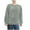 Green, variant on Kaemgyyd Long Sleeve Tops for Women Fleece Fuzzy Winter Warm Sweatshirts Soft Solid Crewneck Pullover Loungewear
