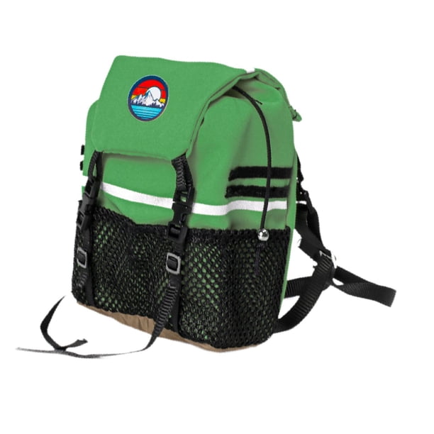 Mochila de simulación de coche RC, decoración universal, mini bolsa de almacenamiento para modelos de bricolaje. verde