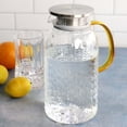 thumbnail image 6 of Mr. Coffee 62oz Heat Resisitant Borosilicate Glass Pitcher with Strainer Lid, 6 of 6