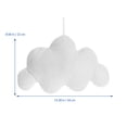 thumbnail image 2 of FELTECHELECTR Decoración colgante de nube y gotas de lluvia para habitación de bebé (estrella), 2 of 7