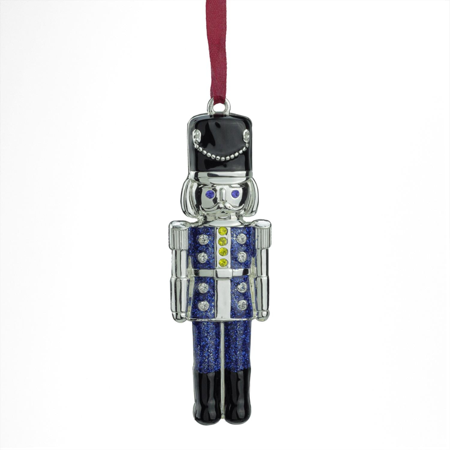 Northlight Seasonal Regal Nutcracker Ornament With European Crystal Walmart Com Walmart Com