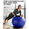 thumbnail image 3 of Pelota de ejercicio Trideer para yoga, pilates y fitness, 5 tamaños, 3 of 8