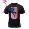 thumbnail image 2 of Rothco Healthcare Warrior US Flag T-Shirt - Black, 3XL, 2 of 2