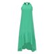 thumbnail image 5 of Moda mujer verano alto bajo volante Maxi vestido correa de espagueti sólido fluido playa vestido largo Fridja  bnh98, 5 of 9
