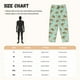 thumbnail image 3 of Balery Cute Sea Turtles Pantalones de pijama para mujer, pijamas ultraligeros, pantalones de estar por casa-Large, 3 of 6