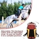 thumbnail image 4 of Yuarrent ecuestre Guantes de látigo Bolsa de transporte Bolsa de almacenamiento Compartimento interior Malla lateral Cuidado ecuestre y deportes Marrón, 4 of 6