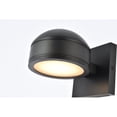 thumbnail image 2 of Living District LDOD4016BK 66.67A 120W Raine Applique Murale LED Intégrée, Noir, 2 of 2