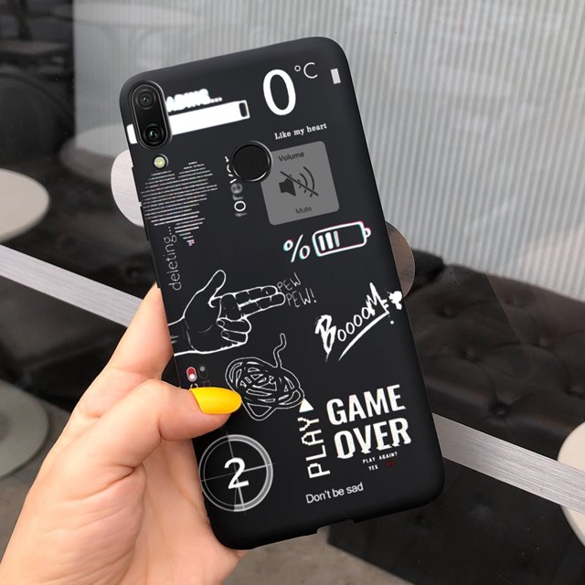 Huawei Y9 (2019) JKM-LX3/Y9s STK-L21 L22 Funda De Silicona Suave Para Gelatina De Impresión Encantadora