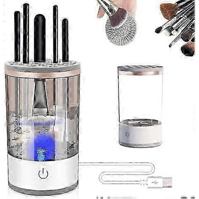 Electric Makeup Brush Cleaner Newest Design, Wash Makeup Brush Cleaner Machine, Makeup Brush Beauty Blender Cleaner