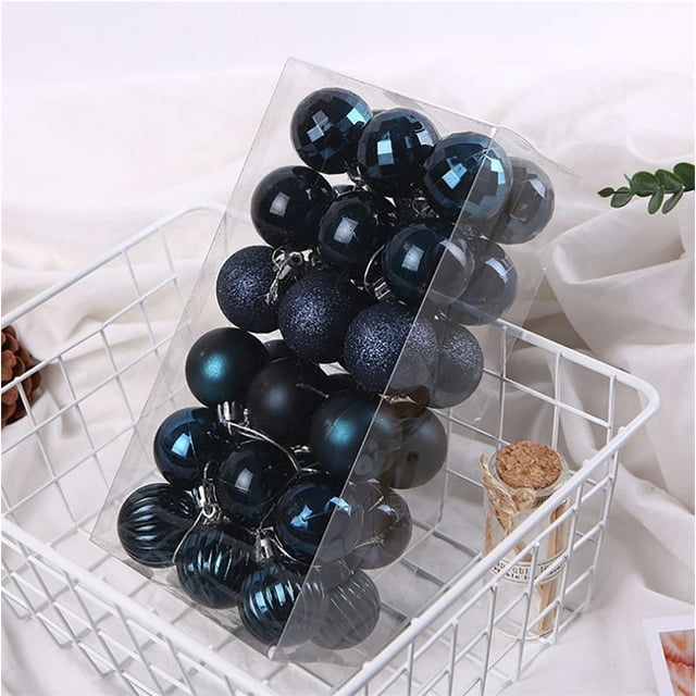 EGNMCR Christmas Ornaments 36-Pack Christmas Ball Ornaments Set, Shatterproof Christmas Bulbs, Hanging Decorations for Xmas Tree, Holiday, Party, Wedding