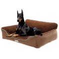 thumbnail image 1 of Euchirus Pet Dog Bed - Soft Plush Orthopedic Washable Dog Sofa with Waterproof Bottom, 1 of 18