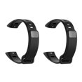 thumbnail image 1 of 2X Correa de Pulsera con Correa de Reloj de Silicona para HUAWEI Band 2 Pro / Band 2 / ERS-B19 / ERS-B29 Negro, 1 of 5