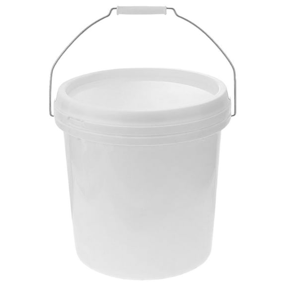 OUNONA Heavy Duty Plastic Paint Bucket, Leak-Proof Chemical Storage Container, 1-Piece Utility Pail for Home and Industrial Use