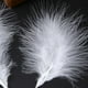 thumbnail image 3 of Billuyoard 50 Uds. De plumas de marabú de pavo, vestido de boda esponjoso, decoración de joyería DIY, accesorios decorativos, plumas Artesanía Blanco Billuyoard HA002055-01, 3 of 6