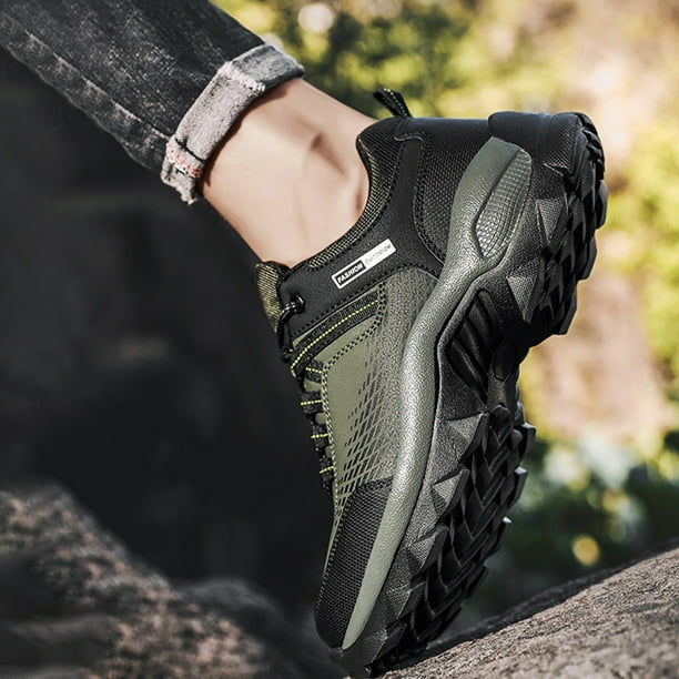Zapatos de trekking para hombre Zapatos de senderismo acuáticos impermeables antideslizantes para actividades al aire libre