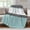 Gray Turquoise, variant on Yellow Morocco Fleece Throw Blanket for Couch, Geometric Grey Stripes Modern Microfiber Flannel Blanket for All Season, Lightweight Soft Throw Blankets for Gifts, Home Decor, 32"x47"