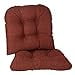 thumbnail image 3 of Klear Vu Chaise de Salle à Manger Universelle Surchargée Confortable avec Boutons Capitonnés, Ensemble de 2 Coussinets, Rouge, 3 of 4