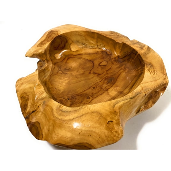 Beautiful Teak Root Bowl 14" X 14" X 5" - Centerpiece | #cin06a