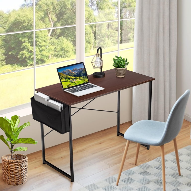 Giantex Computer Table Giantex 47quot Modern Office Computer Desk Pc Laptop Table