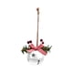 thumbnail image 4 of Adornos de campana de Navidad, decoración colgante para el árbol de Navidad Campana Redonda Blanca, 4 of 9