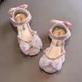 thumbnail image 3 of LEEy-World Toddler Shoes Girls Single Shoes Heart Embroider Bowknot First Walkers Shoes Toddler Sandals Princess Shoes, 3 of 5