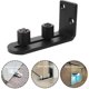 thumbnail image 5 of 2 Pack Sliding Barn Door Floor Guides, Flush Sliding Door Bottom Guide, Adjustable Wall Mount Stay Roller Hardware Kit, 5 of 5
