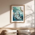 thumbnail image 4 of Modern Islamic Calligraphy Canvas Painting Print Abstract Wall Art for Living Room Bedroom Decoration Frameless X3, 4 of 7