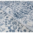 thumbnail image 3 of Couristan Calinda Marlowe Area Rug, Steel Blue- Ivory, 3'3" x 5'3", 3 of 7