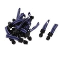 thumbnail image 4 of Abbracc 20Pcs Metal Zipper Silder with Grip Webbing Cord Zip Puller Fixer Replacements Blue, 4 of 8