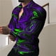 thumbnail image 1 of Camisa tipo cárdigan de cuello polo de manga larga con estampado clásico de verano para hombre, ropa creativa de alta calidad para hombre, 1 of 6