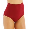 thumbnail image 1 of Women's Rhonda Shear 4230 Ahh High Waisted Seamless Brief Panty (Cranberry 1X), 1 of 4