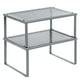 thumbnail image 1 of Spice Rack SONGMICS UKCS01SV de metal, juego de 2 unidades, color plateado, 1 of 7