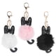 thumbnail image 2 of BRIGHTFUFU 3pcs precioso gato en forma de llavero bolsa colgante colgante llavero de bola peluda, 2 of 7