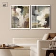 thumbnail image 3 of Muted Tones Harmony Pair Shadowbox Print Boho Wall Decor Set by Art Remedy, White Frame, 24 x 30, 3 of 6