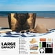 thumbnail image 5 of Fotbe Lake Meditating Elephant Bolsa de Viaje para Playa - Resistente al Agua, Bolsa Tote de Gran Capacidad y Ligera con 7 Bolsillos para Mujeres y Hombres, 5 of 7