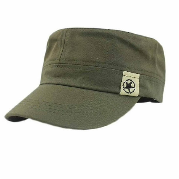 Olive Verte Hiver Regarder Casquette - Chaud Bonnet Militaire Arm?e Chapeau