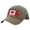 Khaki, variant on Men's Canada Day Letter Embroidery Vintage Baseball Cap High Structured Shape Washed Design Trucker Hat Grey One Size