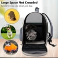thumbnail image 5 of Cat Backpack, Space Capsule Pet Backpack, Well-Ventilated Cat Carrier Backpack, Portable Bag, 5 of 5