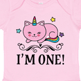 thumbnail image 4 of Inktastic First Birthday Unicorn Cat Girls Girls Baby Bodysuit, 4 of 5