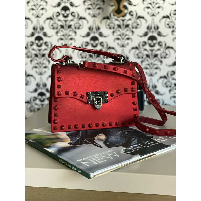 DASTI Brand Female Studded Handbag Crossbody Jelly Purse for Women