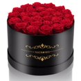 thumbnail image 1 of Rosas preservadas NATROSES, 27 unidades, para siempre, en caja, color rojo, 1 of 6