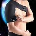 thumbnail image 3 of Boc Unisex Adjustable Elastic Sport Pain Relief Single Shoulder Protector Brace, 3 of 10