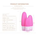 thumbnail image 2 of Travel Bottles Set for Liquid Silicone Cosmetic Leak Proof Travel Container 4PCS, 2 of 7