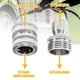 thumbnail image 3 of 8pcs Pressure Washer Adapter Kit, Stainless Steel Quick Connect Set, M22 14mm to 3/8 Inch Quick Disconnect Kit, 3 of 5