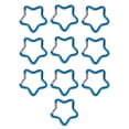 thumbnail image 2 of Mosquetón Zulema con forma de estrella de cinco puntas Clip para Llavero acampar y viajar azul claro, 2 of 7